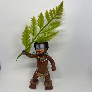 Vintage Irene Nye Jungle Imp Figurine Ceramic #205 Beadwork Mid-Century Whimsy